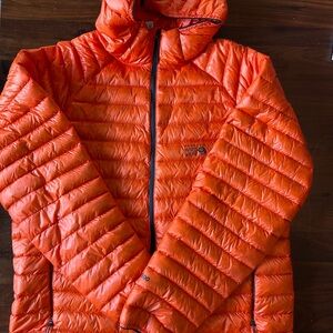 Mountain Hardwear Orange Ghost Whisperer Hoodie